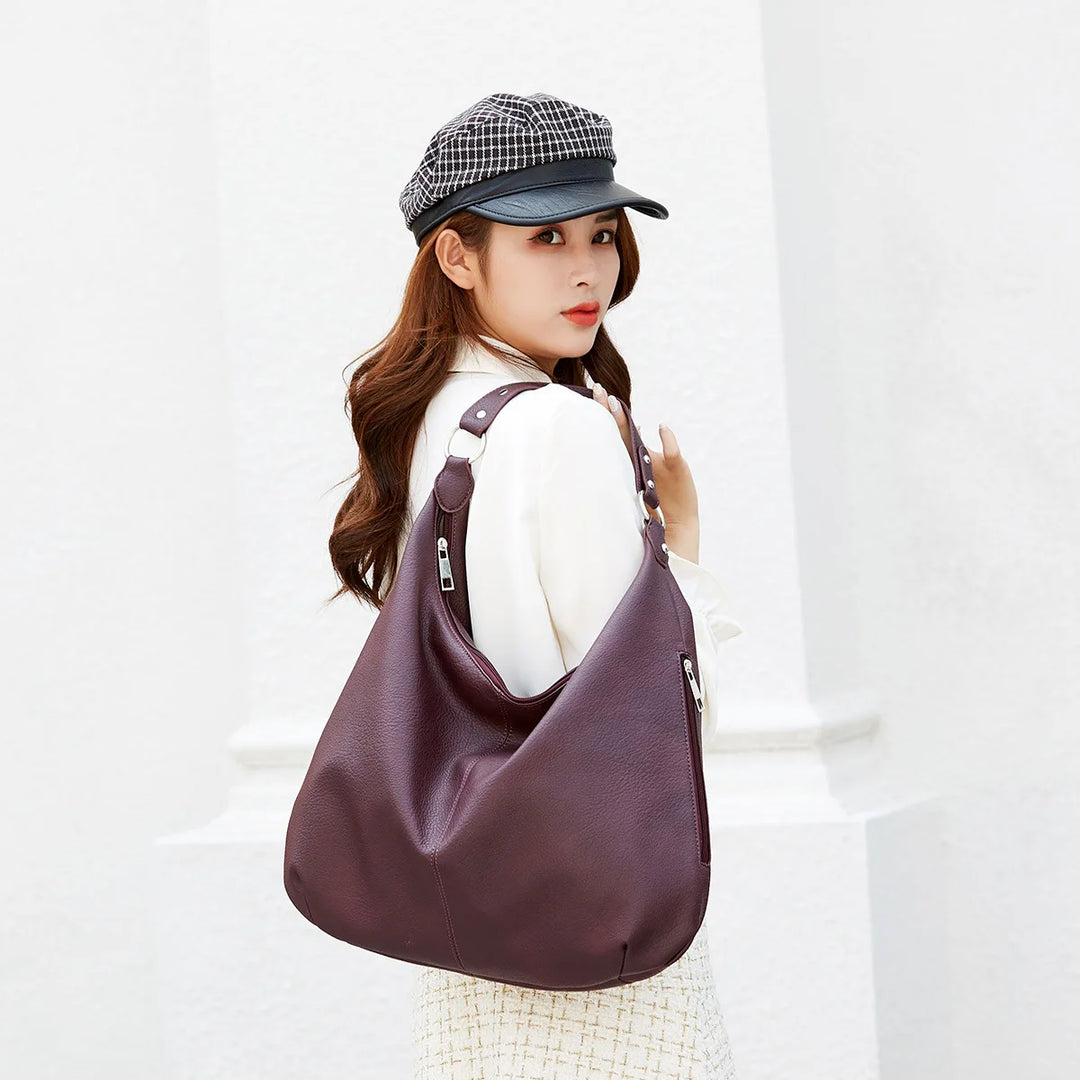 Billie - Grand sac porté épaule pour femme