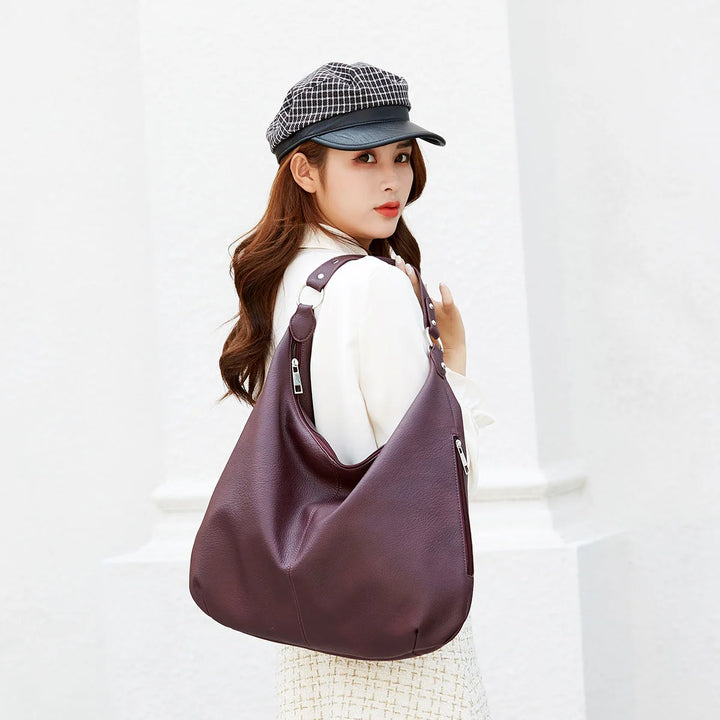 Billie - Grand sac porté épaule pour femme