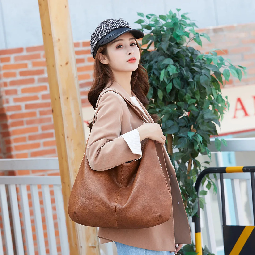 Billie - Grand sac porté épaule pour femme